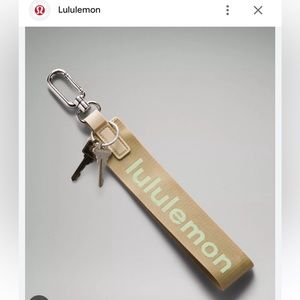 Lululemon Keychain